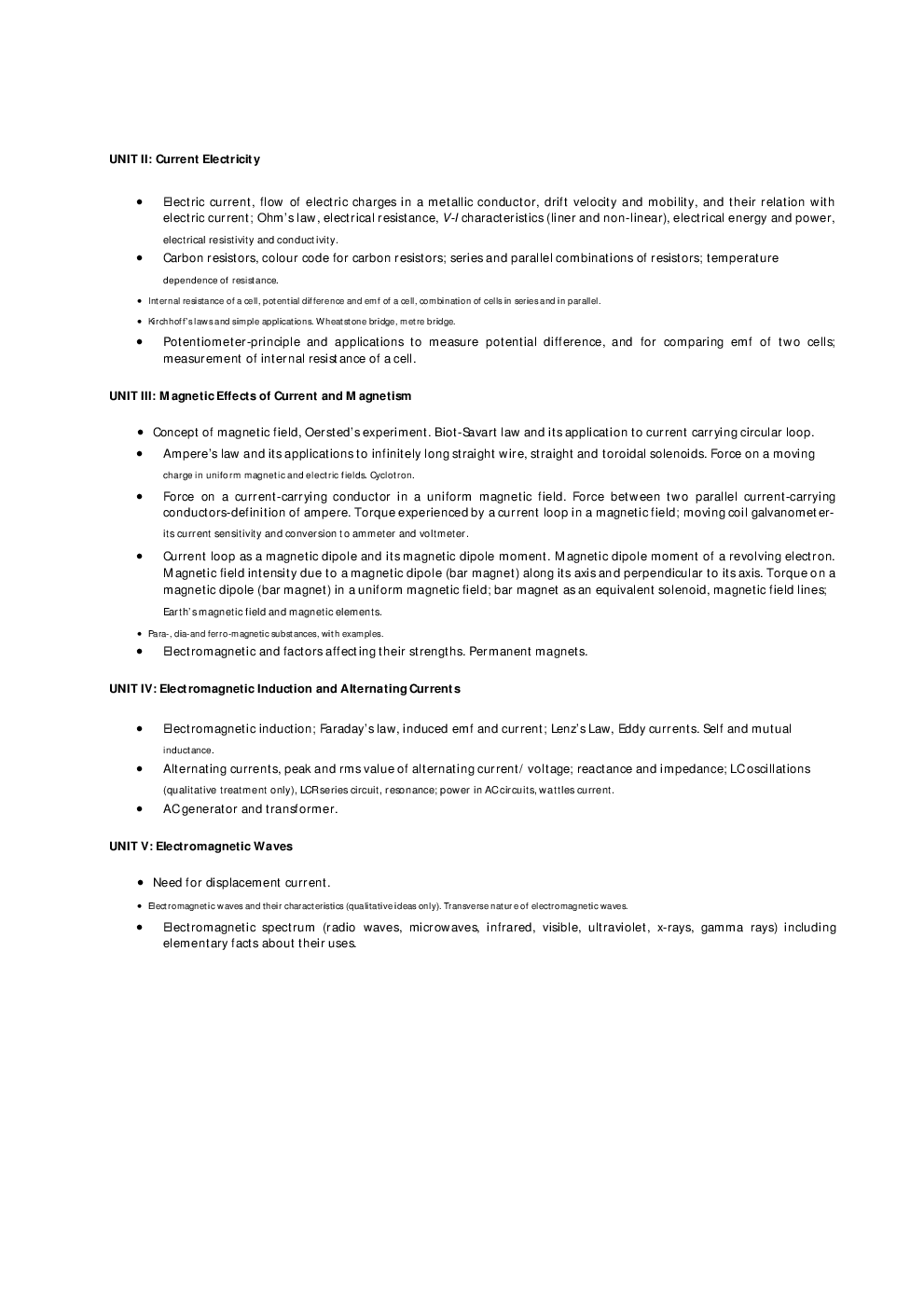 Syllabus For NEET Exam 2018 - Page 5