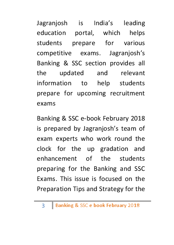Banking & SSC February 2018 E-book - Page 4