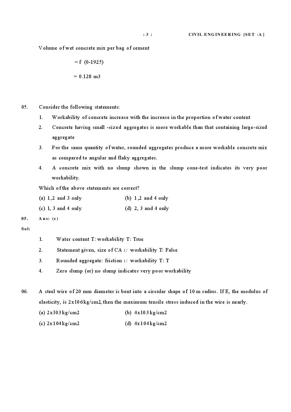 IES Previous Year Solved Question Paper For Civil Engineering 2017 - Page 4