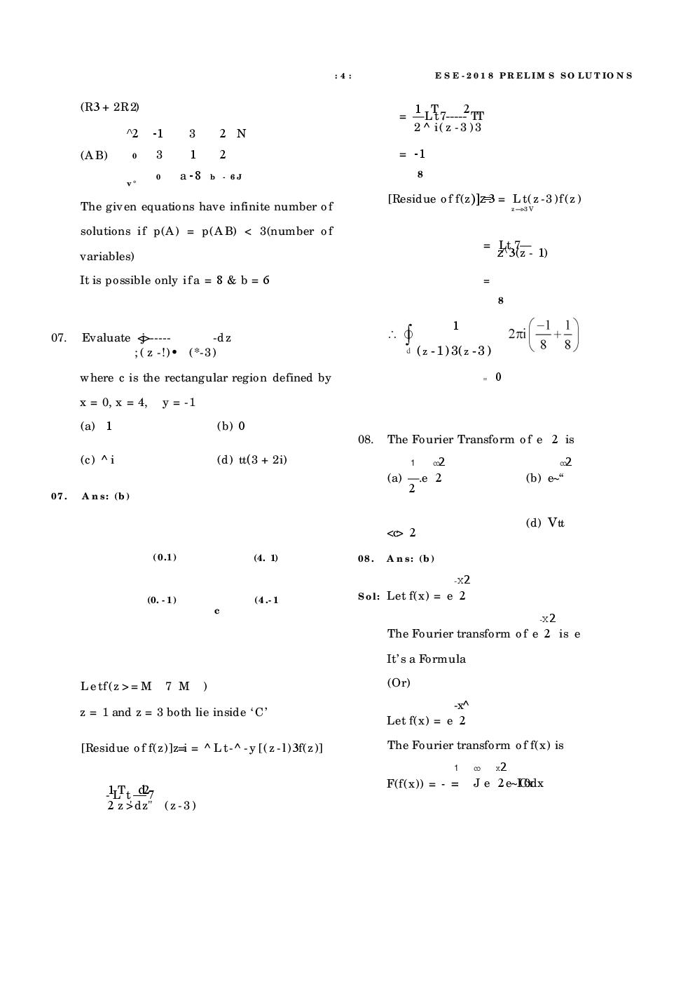IES Previous Year Solved Question Paper For Electrical Engineering 2017 - Page 4