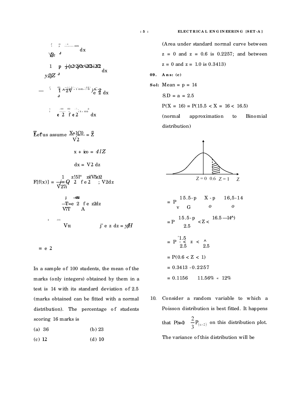 IES Previous Year Solved Question Paper For Electrical Engineering 2017 - Page 5