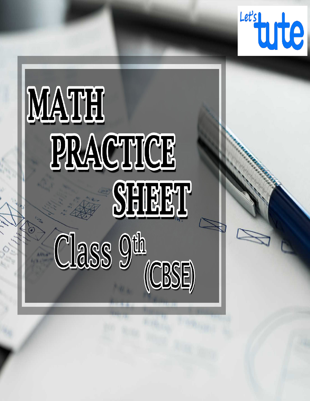 Math Practice Sheet For Class IX ( CBSE ) - Page 1