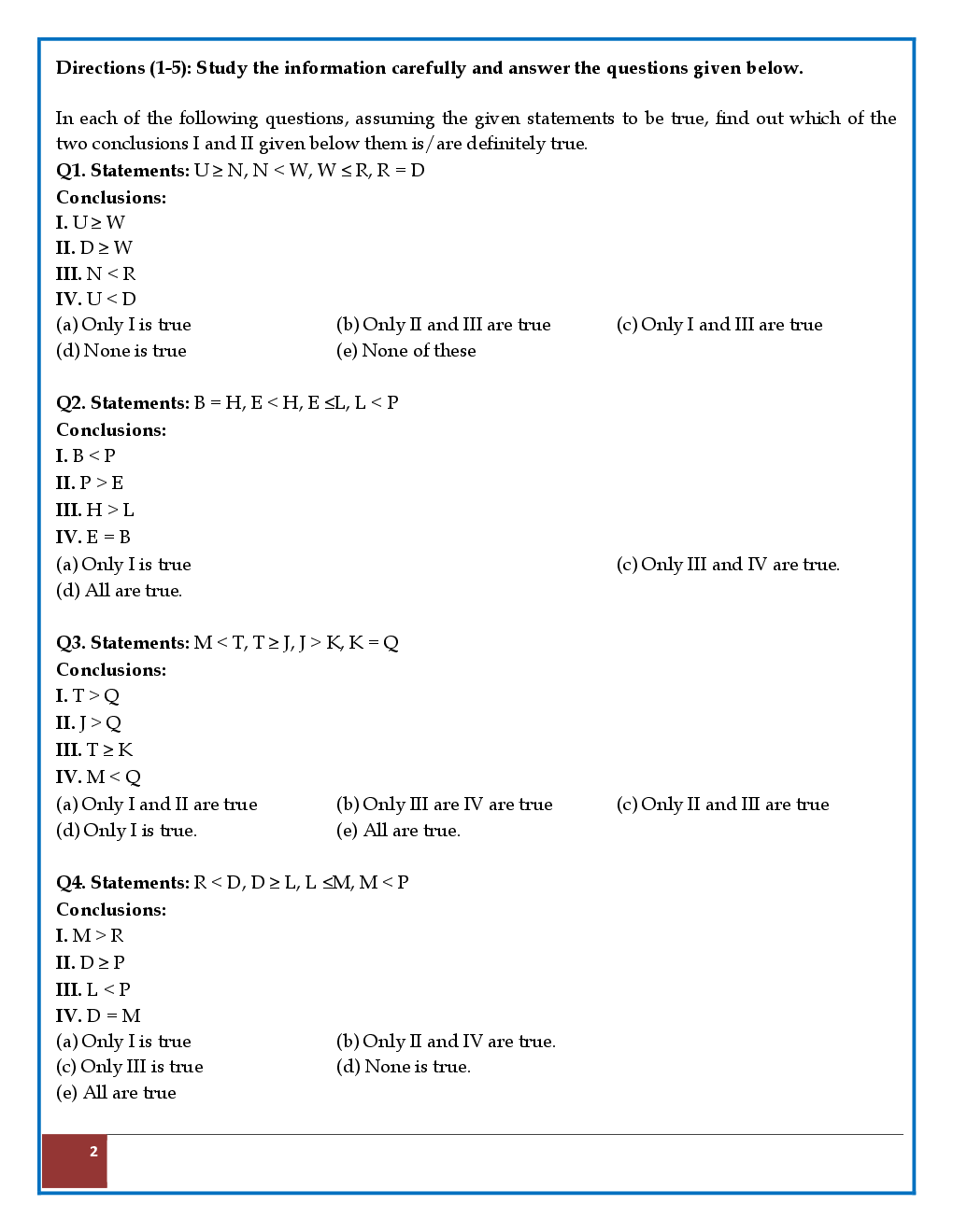 IBPS RRB Pre Practice Stes 2017 - Page 2