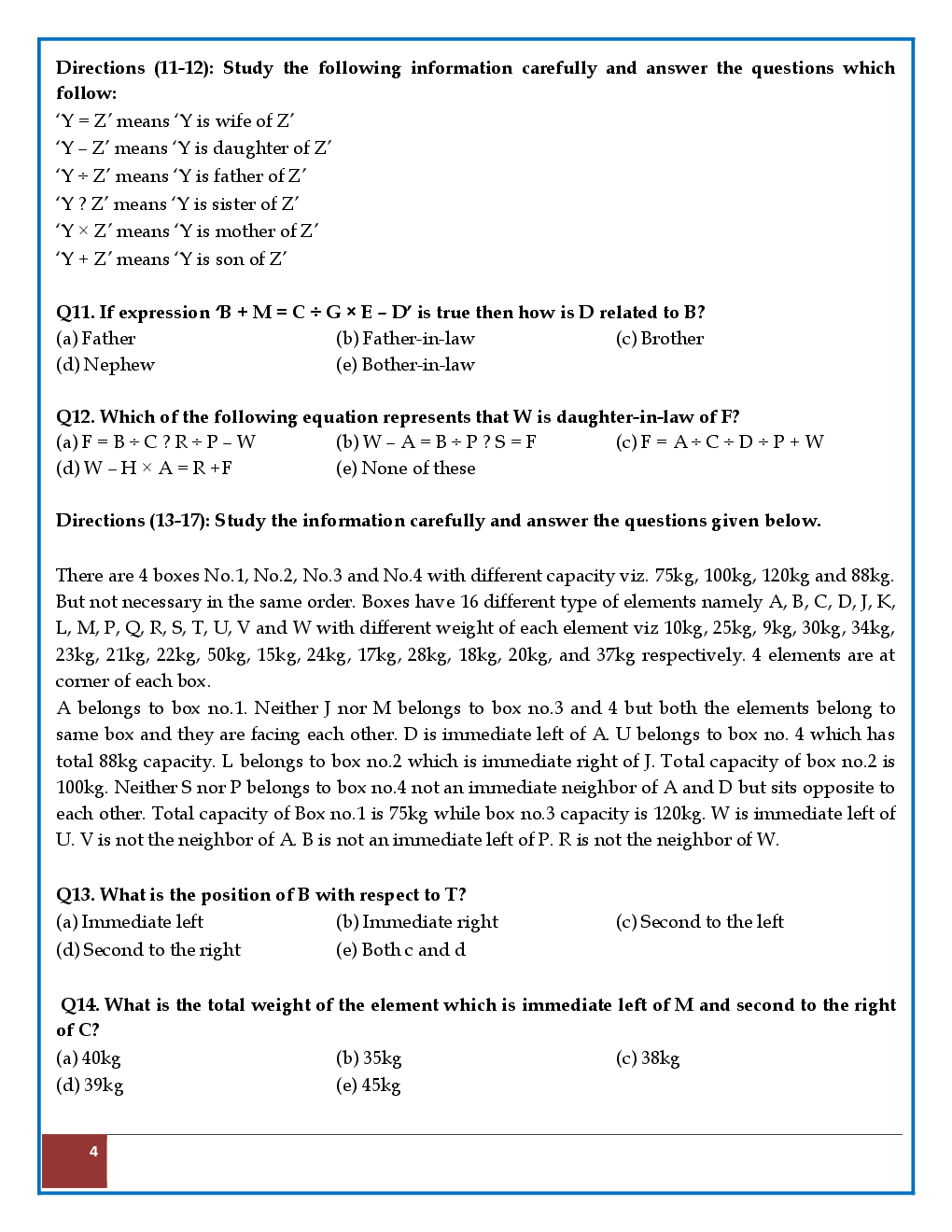 IBPS RRB Pre Practice Stes 2017 - Page 4