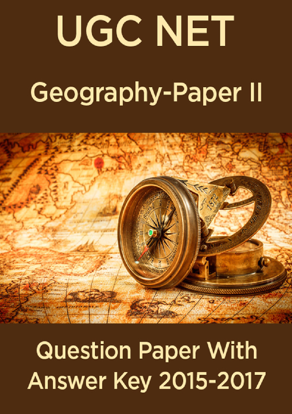 UGC NET Geography Paper II 2015, 2016, 2017 Question Paper With Answer Key - Page 1