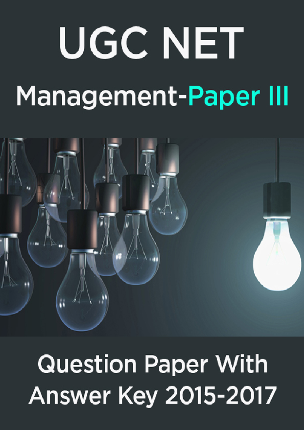 UGC NET Management Paper III 2015, 2016, 2017 Question Paper With Answer Key - Page 1