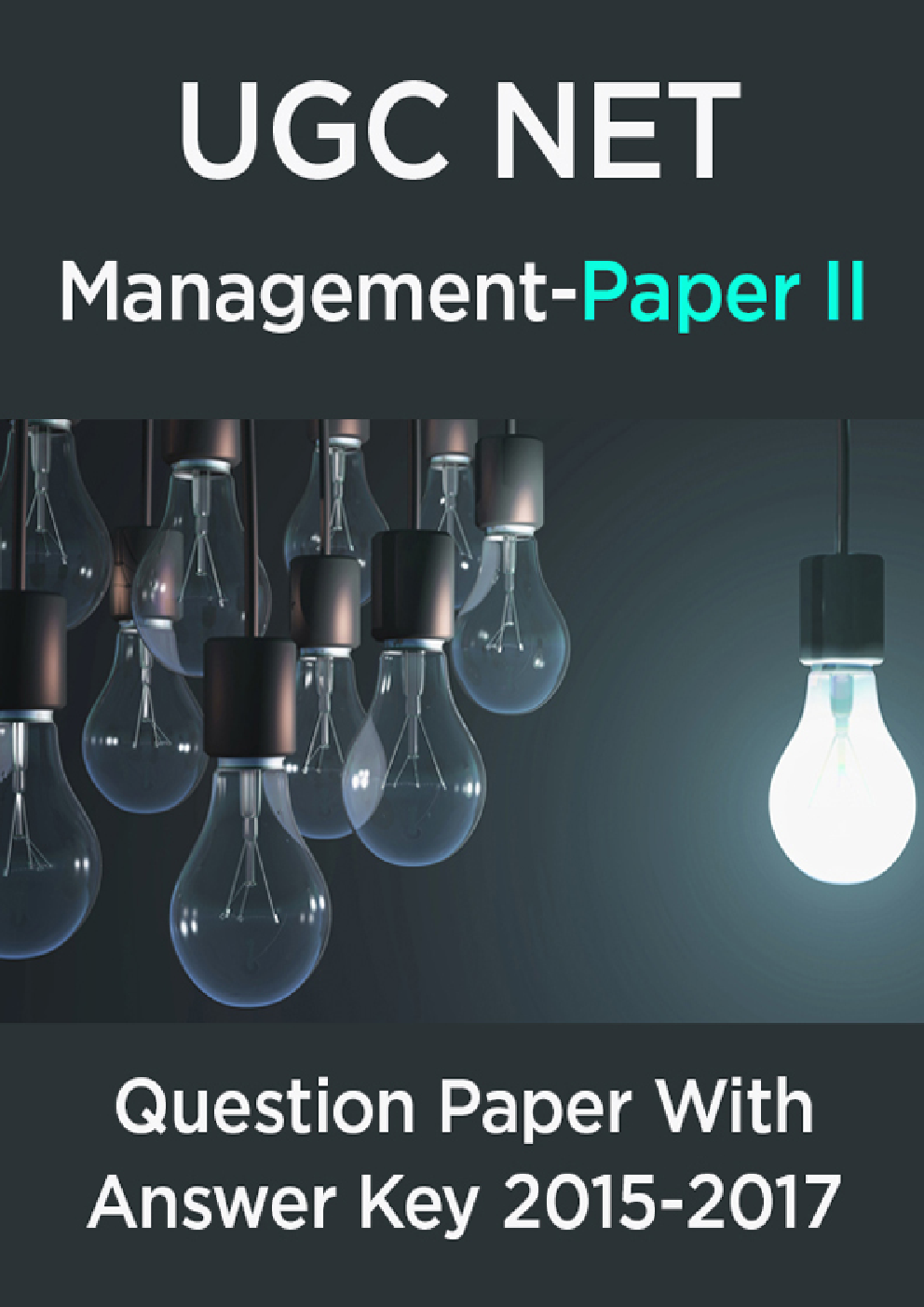 UGC NET Management Paper II 2015, 2016, 2017 Question Paper With Answer Key - Page 1