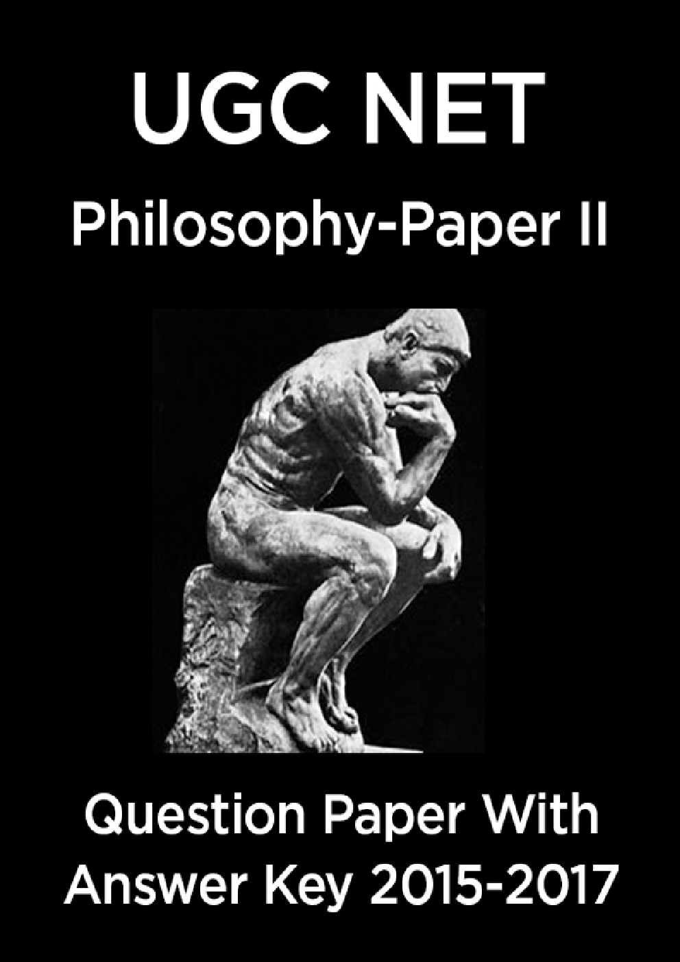 UGC NET Philosophy Paper II 2015, 2016, 2017 Question Paper With Answer Key - Page 1