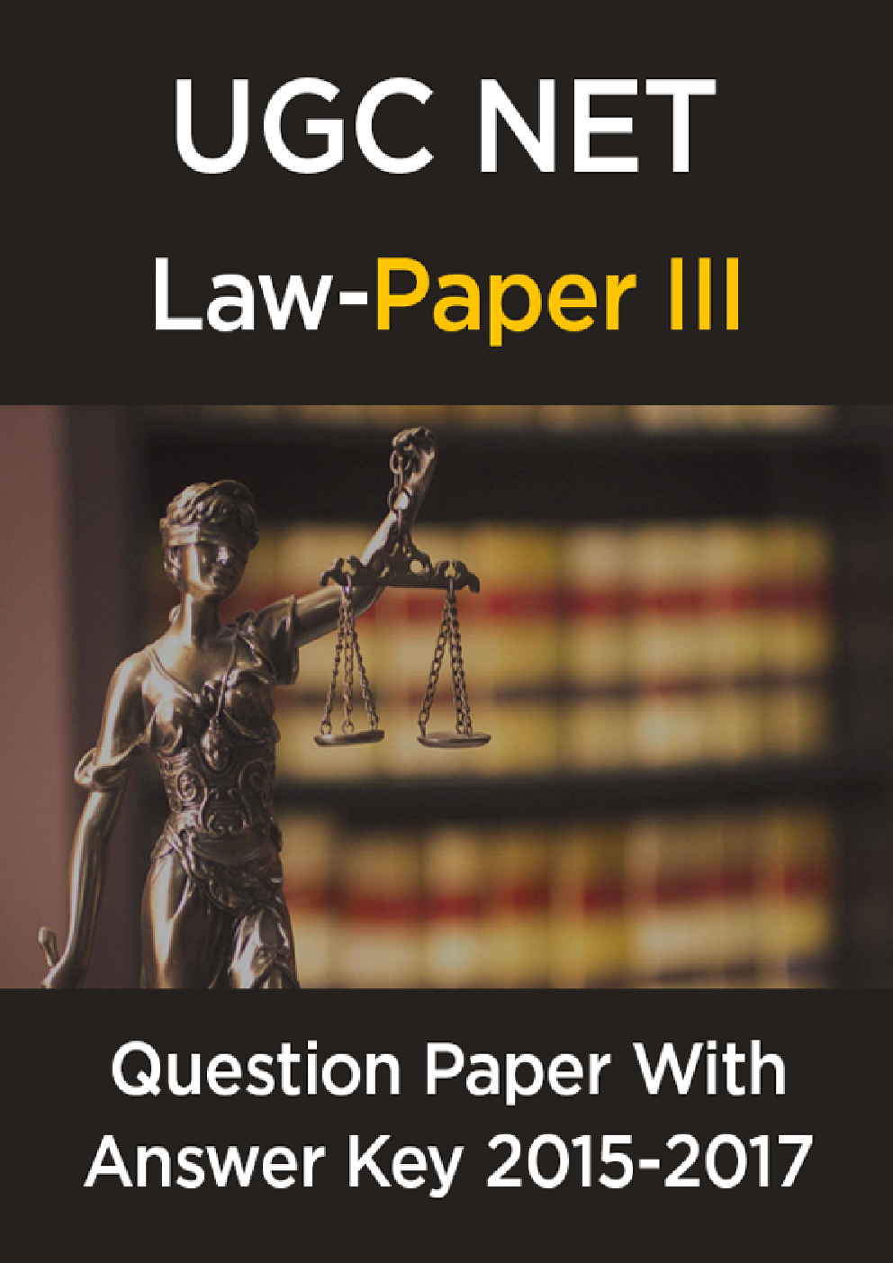UGC NET Law Paper III 2015, 2016, 2017 Question Paper With Answer Key - Page 1