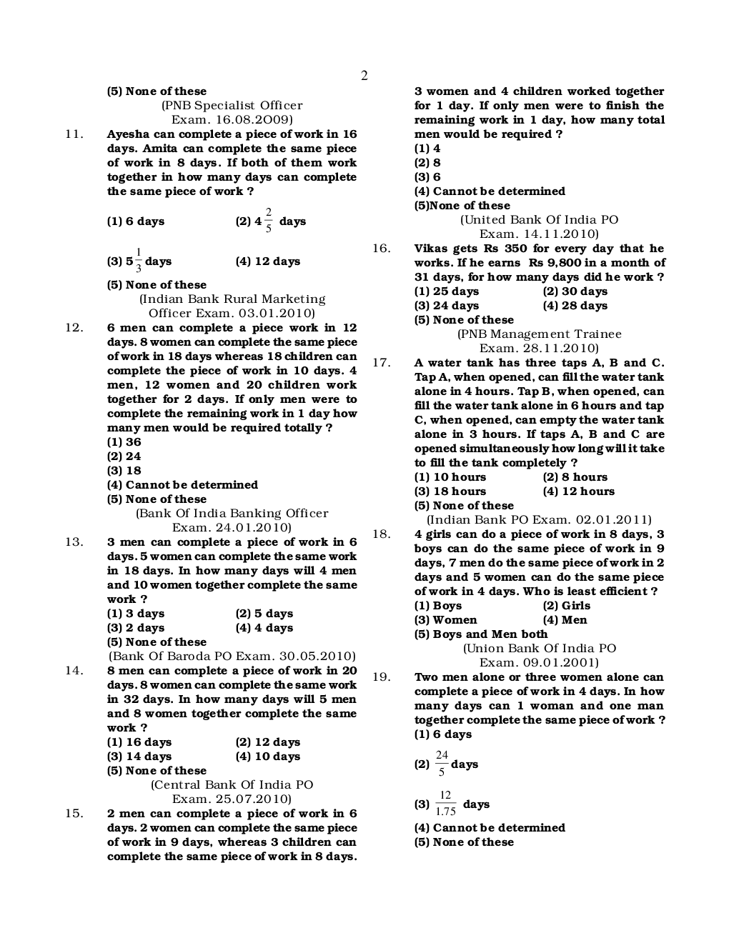 Quantitative Aptitude Question & Answer For All Competitive Examination - Page 3