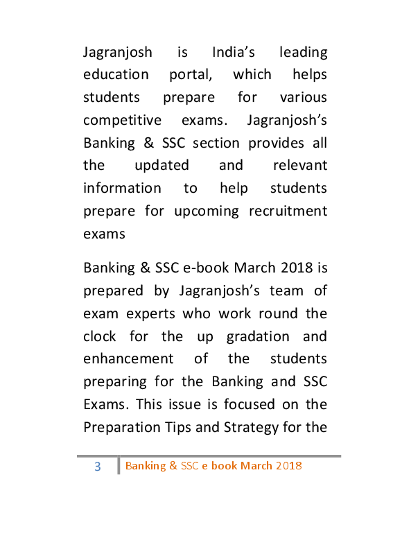 Banking & SSC March 2018 E-Book  - Page 4