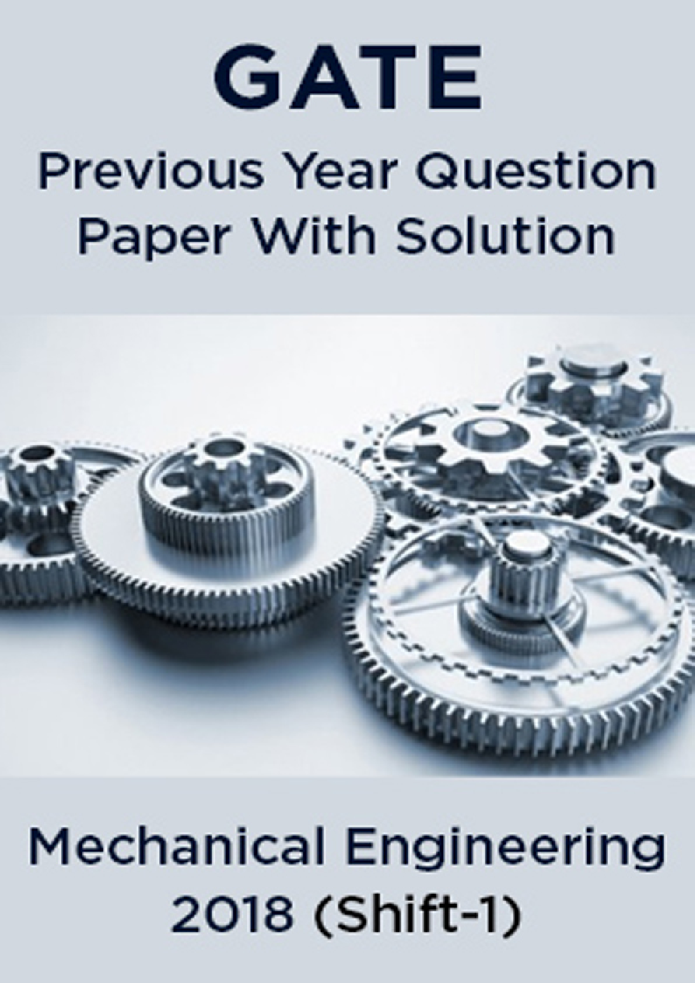 GATE Previous Year Question Paper With Solution For Mechanical Engineering 2018 (Shift-1) - Page 1