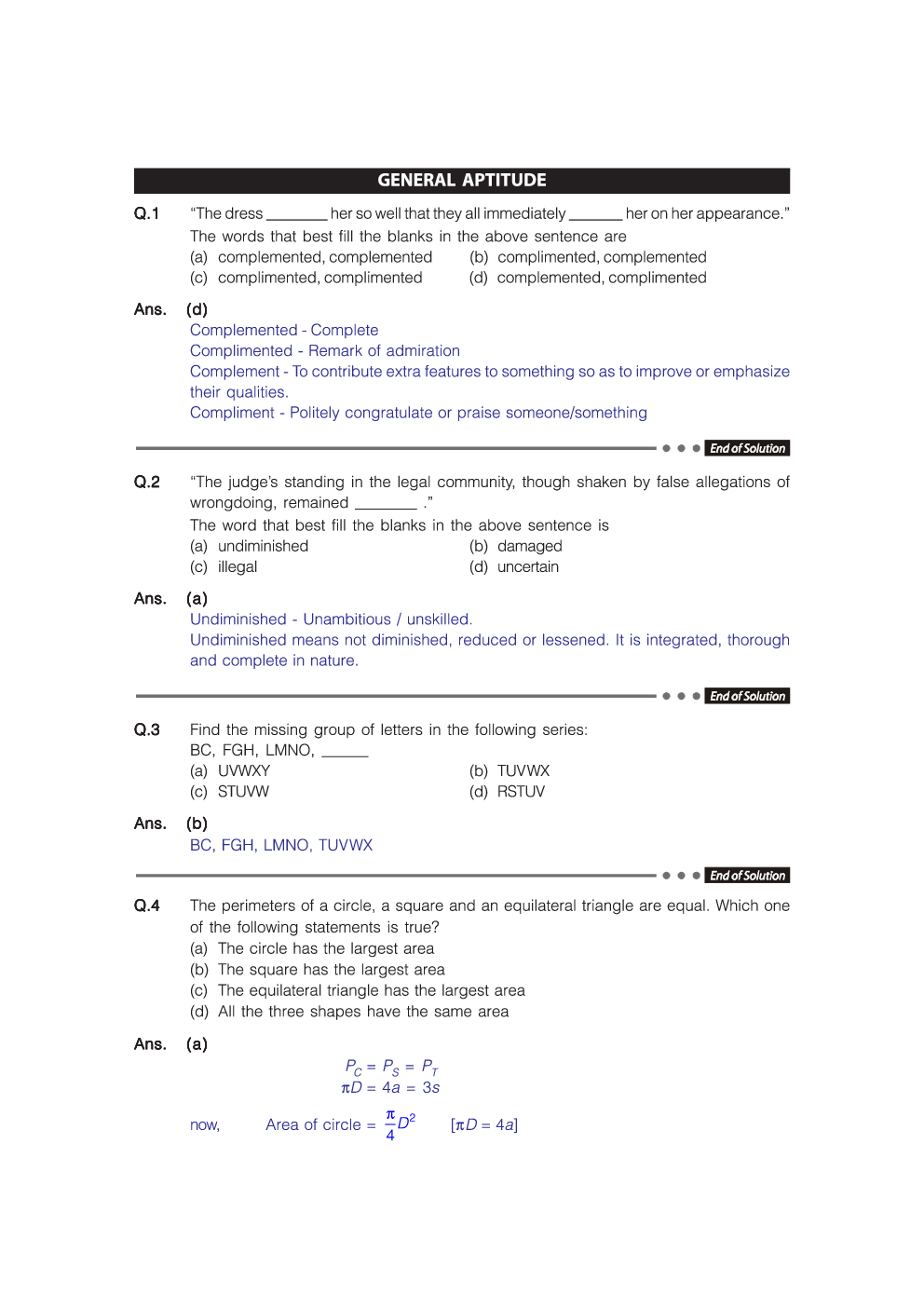 GATE Previous Year Question Paper With Solution For Mechanical Engineering 2018 (Shift-2) - Page 2