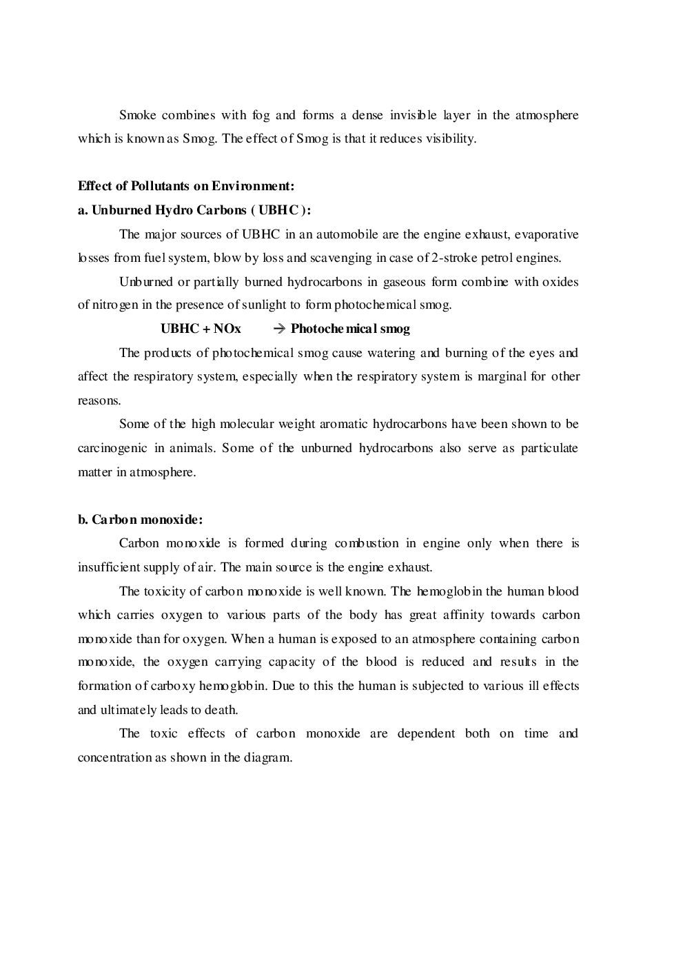 VTU eNotes On Automotive Pollution And Control For Automobile Engineering - Page 4