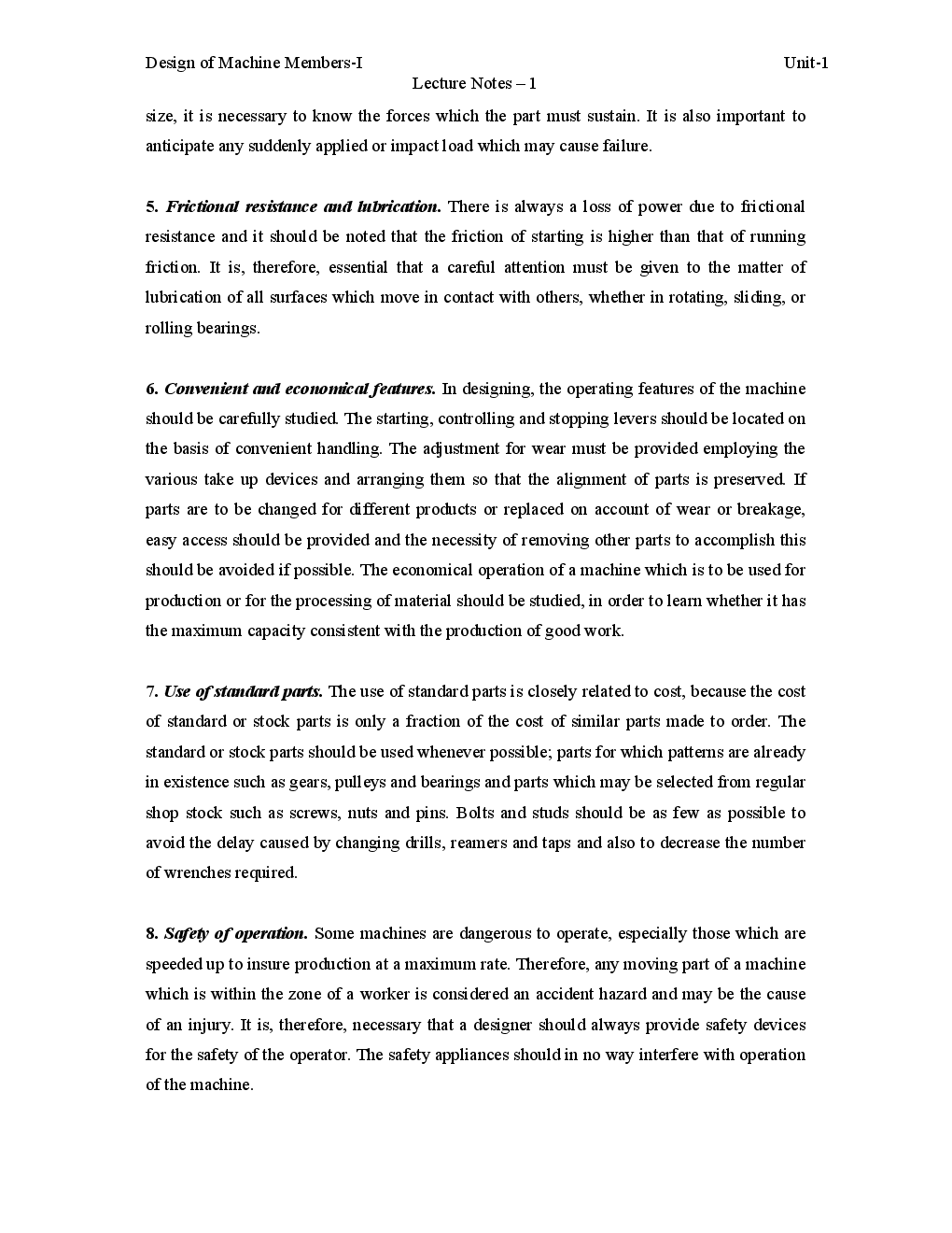 VTU eNotes On Design Of Machine Members For Mechanical Engineering - Page 4