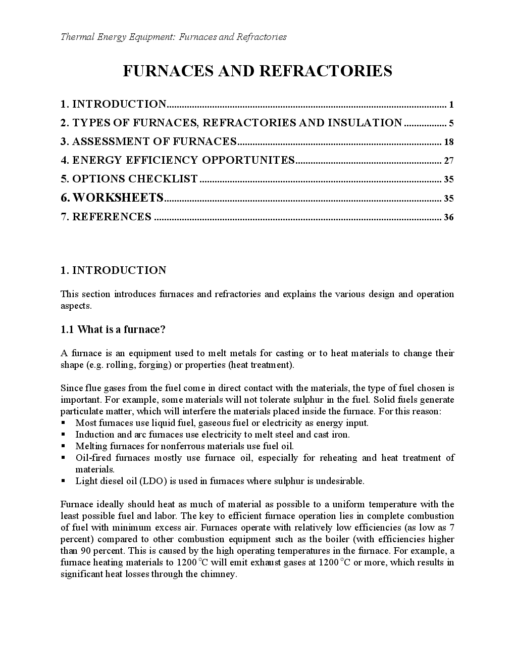 VTU eNotes On Thermal Energy Equipment: Furnaces And Refractories For Mechanical Engineering - Page 2