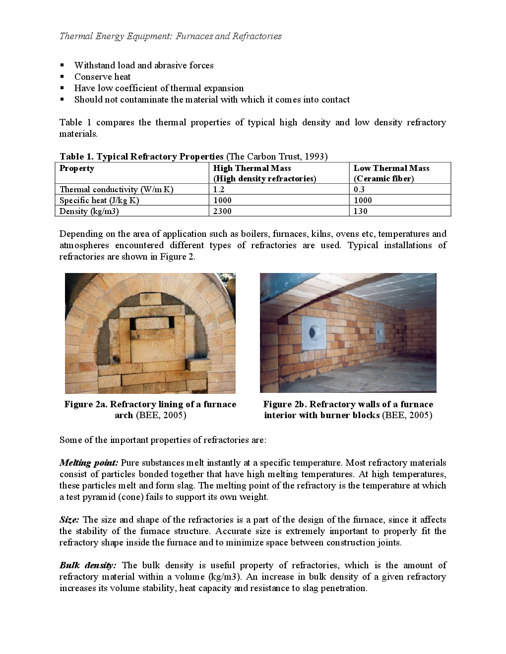 VTU eNotes On Thermal Energy Equipment: Furnaces And Refractories For Mechanical Engineering - Page 4