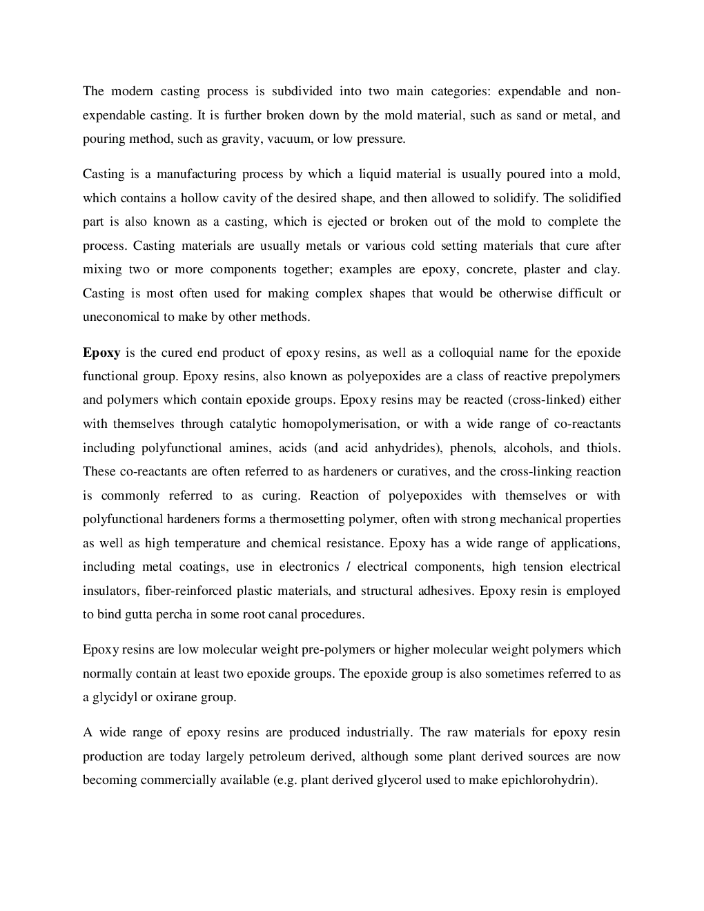 VTU eNotes On Metal Casting For Mechanical Engineering - Page 3