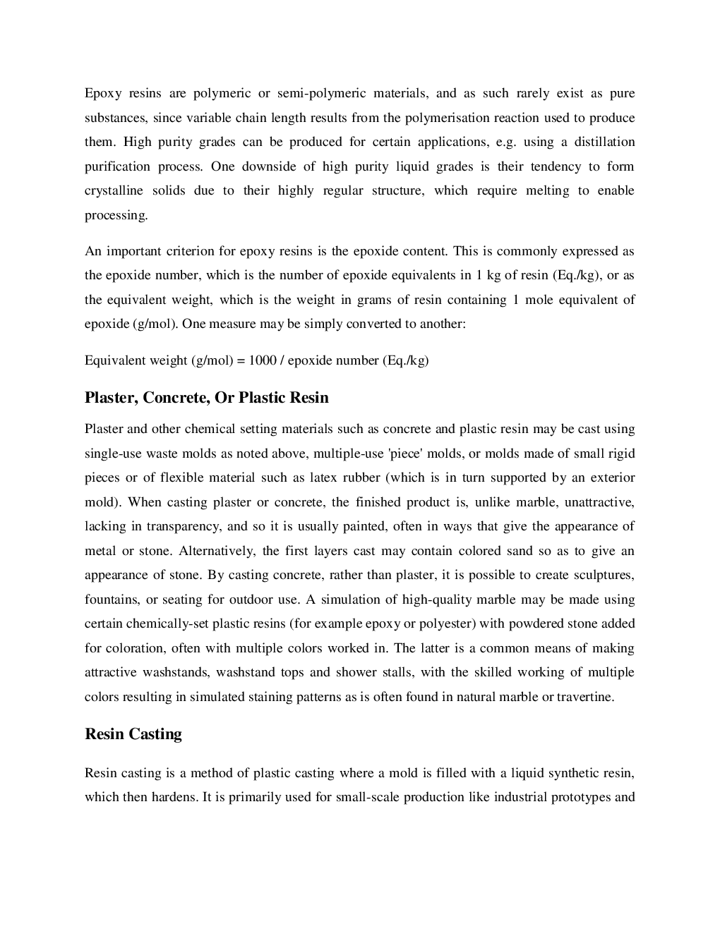 VTU eNotes On Metal Casting For Mechanical Engineering - Page 4