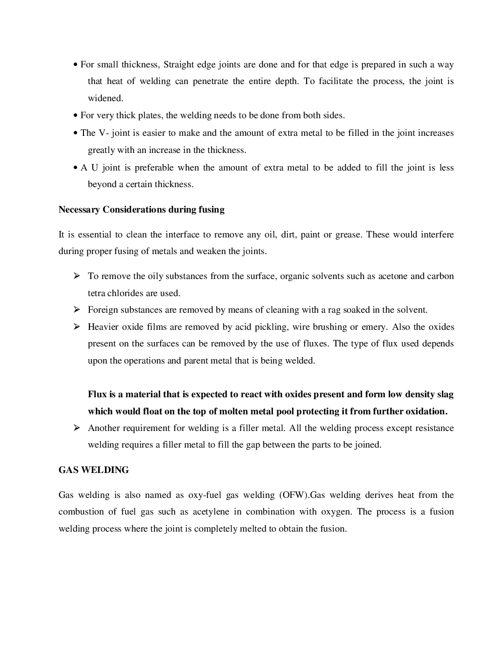 VTU eNotes On Welding & Putting Process For Mechanical Engineering - Page 5