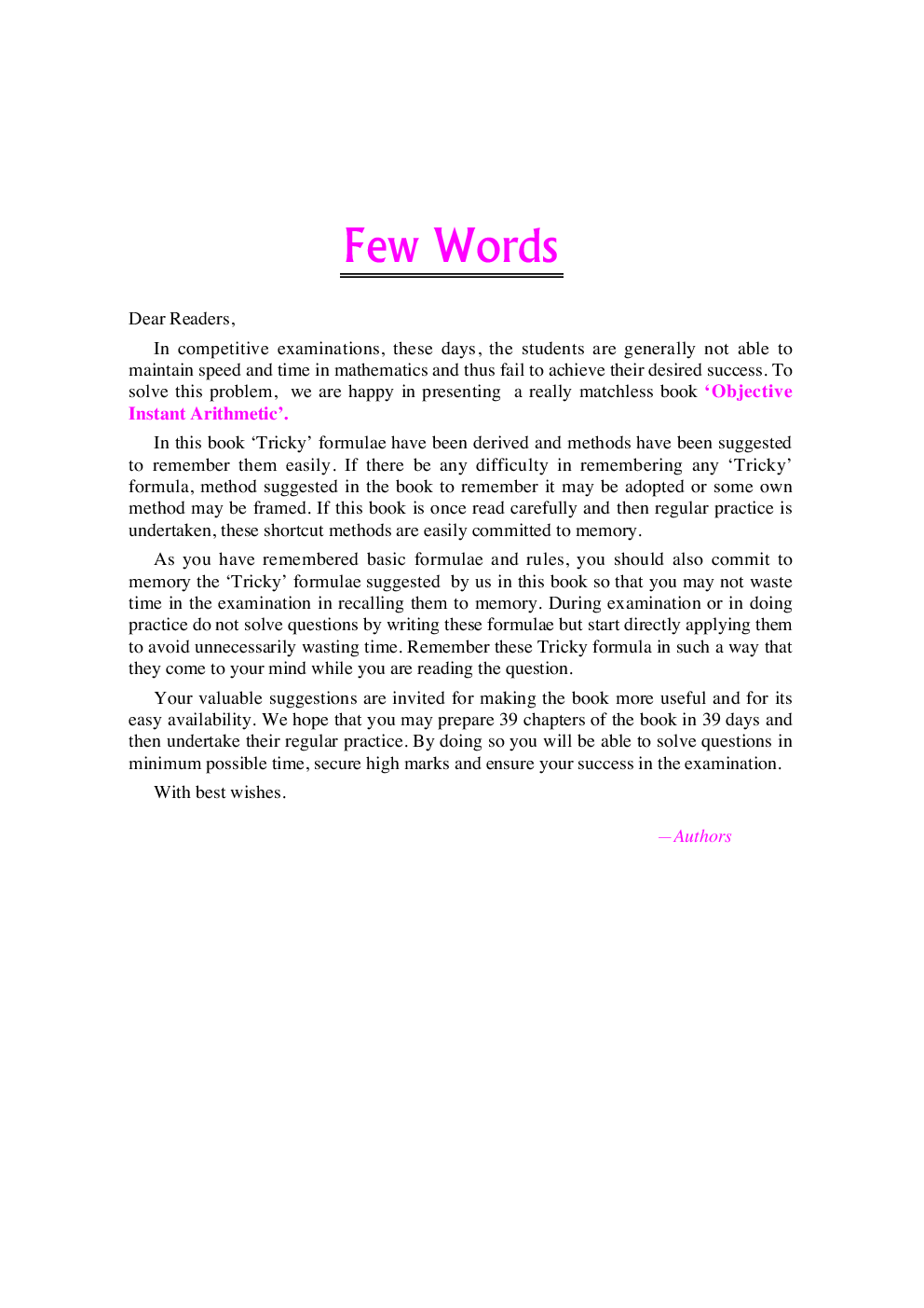 Objective Instant Arithmetic - Page 4
