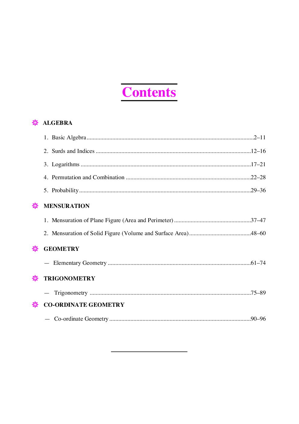 Elementary Mathematics (Useful for Various Competitive Exams.) - Page 4