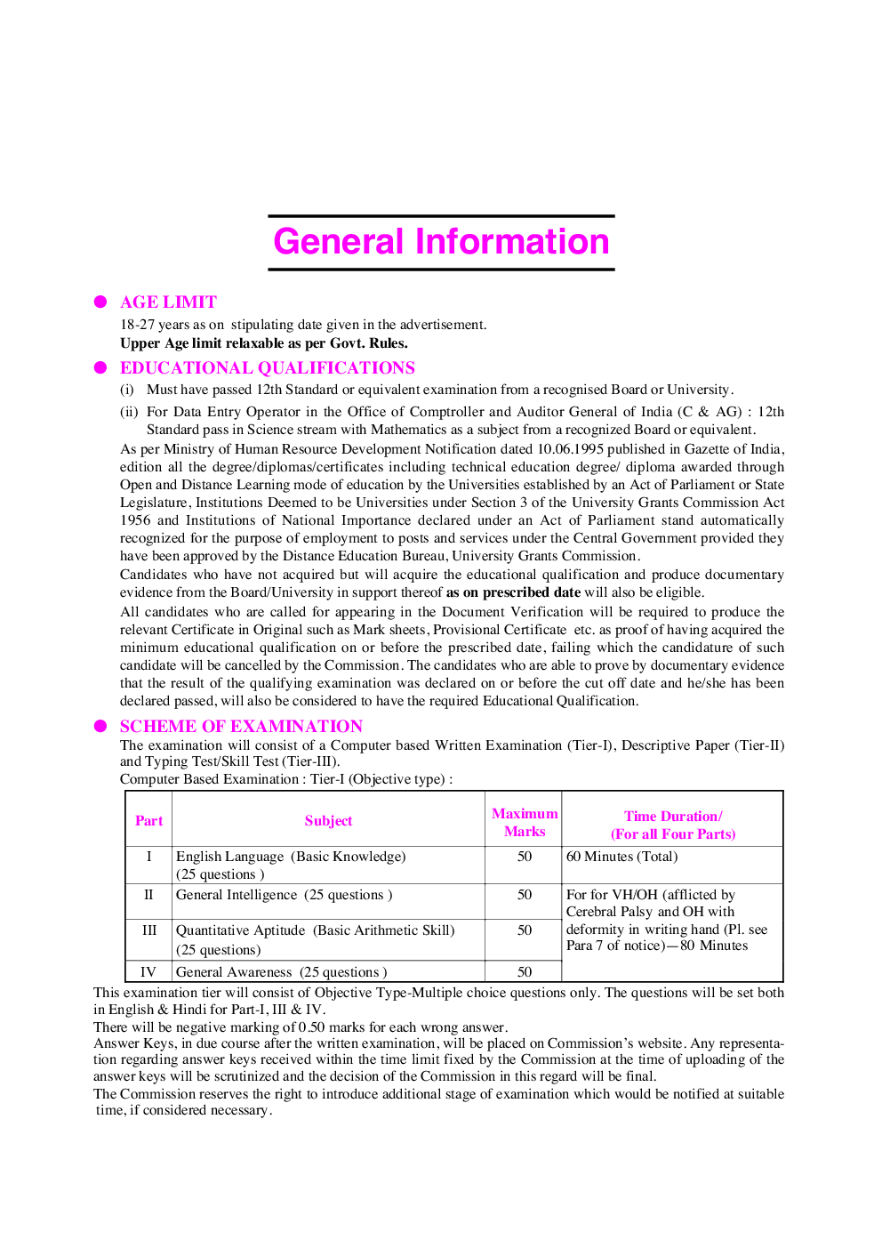 Practice Sets & Solved Papers S.S.C. Combined Higher Secondary Level (10+2) Exam. (Tier-I) - Page 5