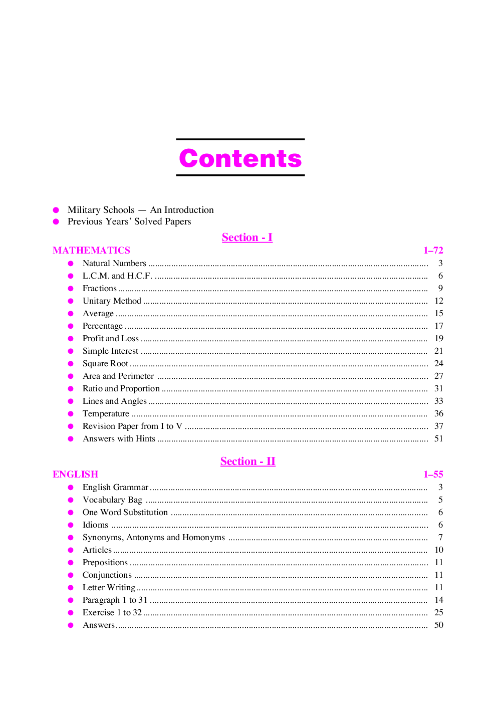 Rashtriya Military School Common Entrance Test (For Class VI)  - Page 5
