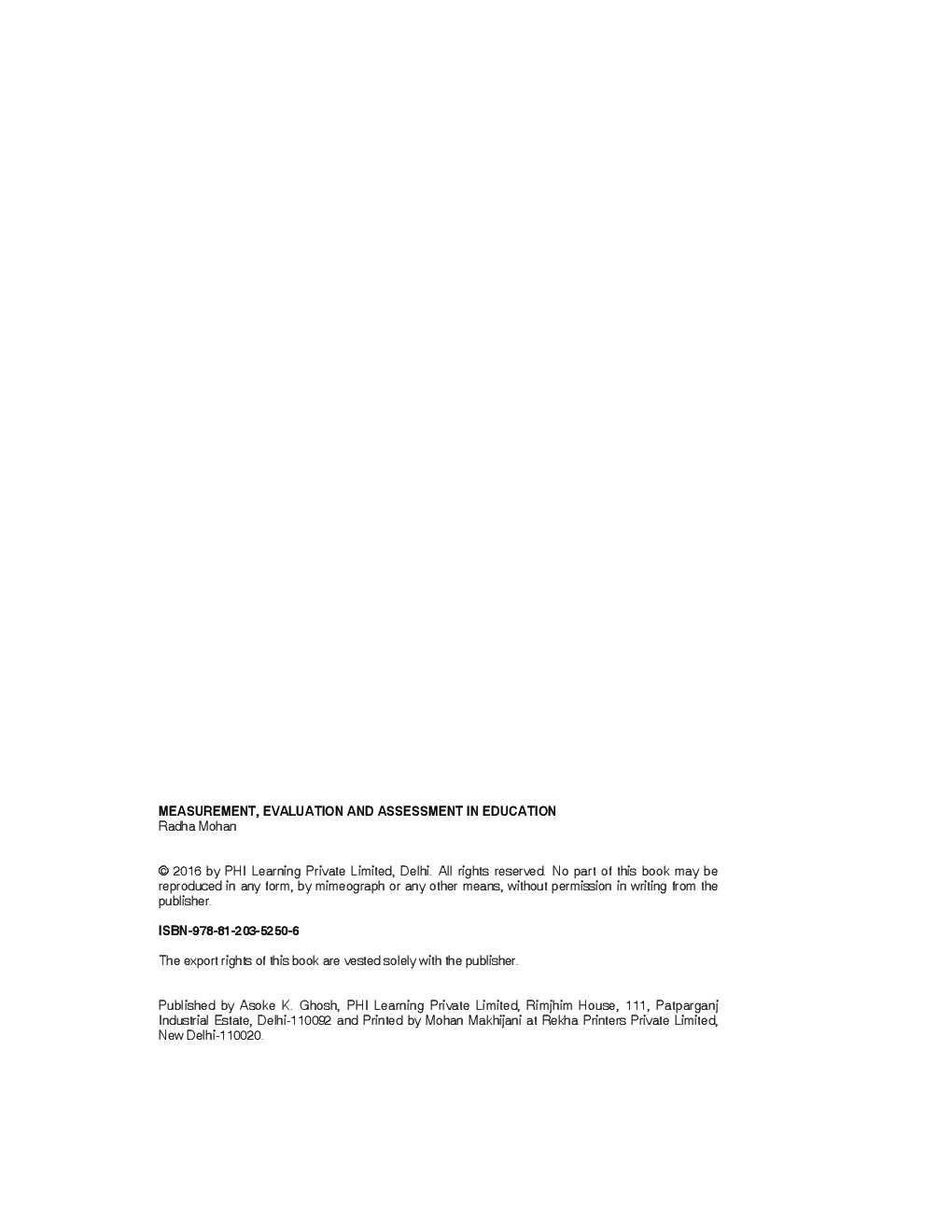 Measurement, Evaluation And Assessment In Education - Page 5