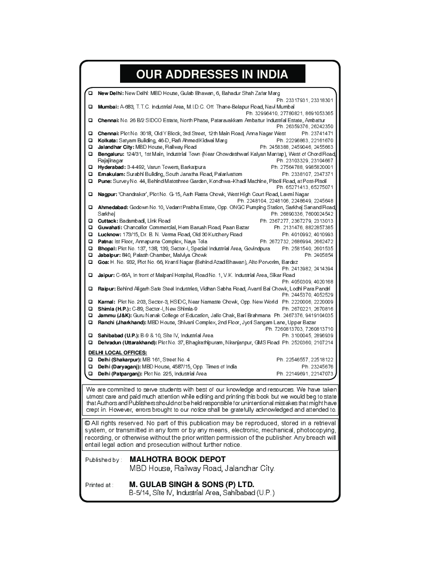 MBD NCERT Solutions Chemistry For Class-XI - Page 4