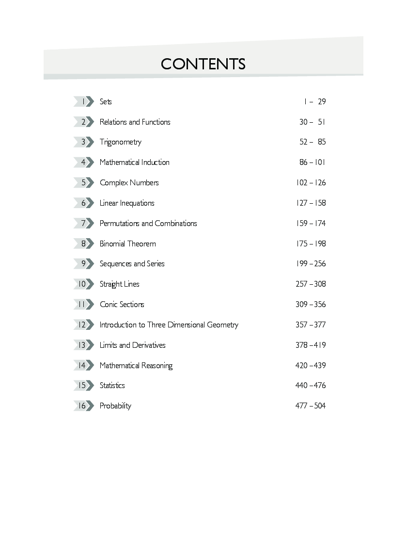 MBD NCERT Solutions Mathematics For Class-XI - Page 5