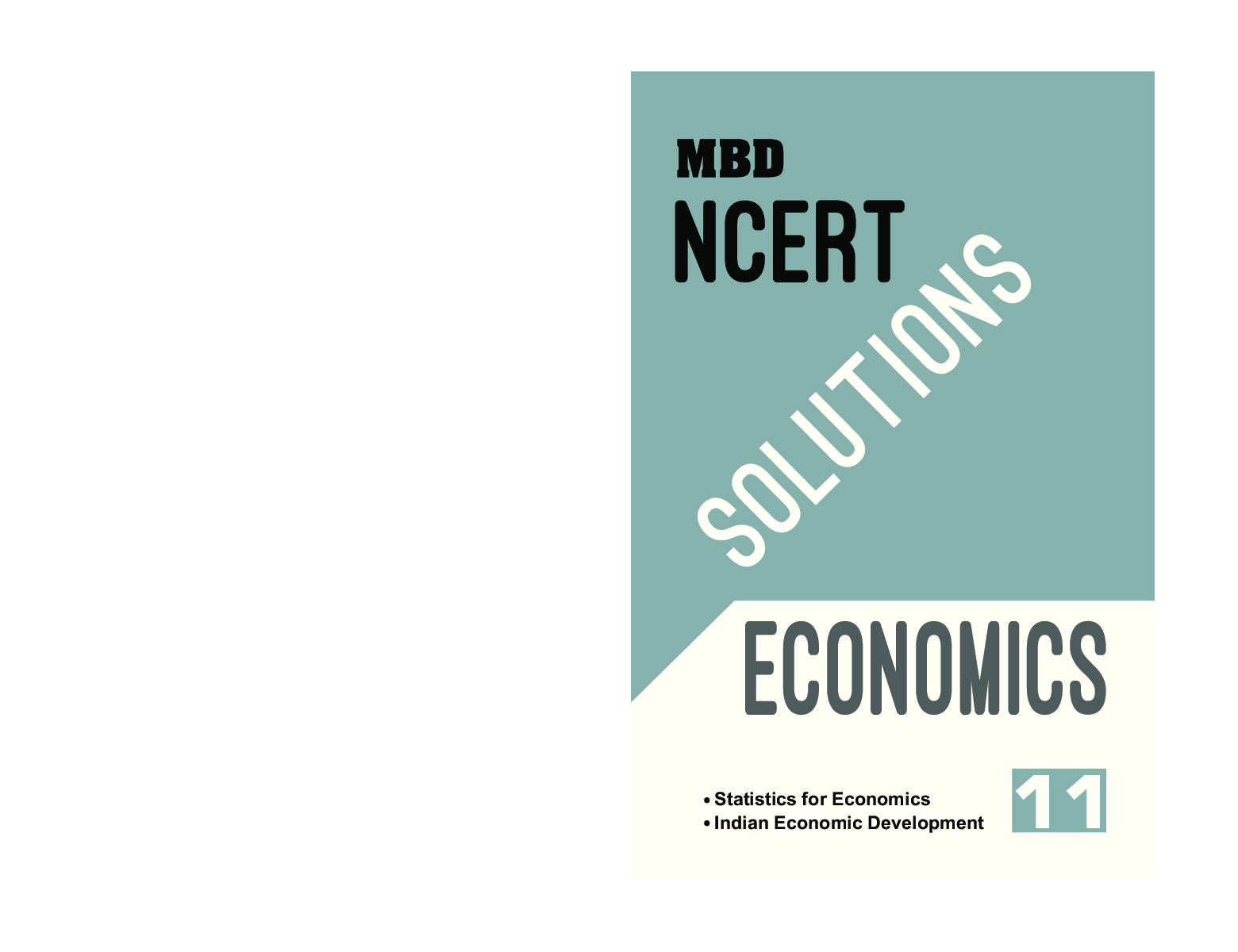 MBD NCERT Solutions Economics For Class-XI - Page 1
