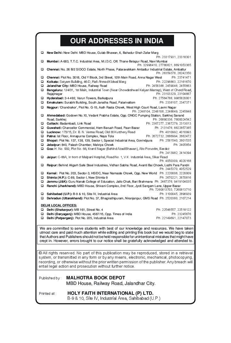 MBD NCERT Solutions Geography For Class-XII - Page 4