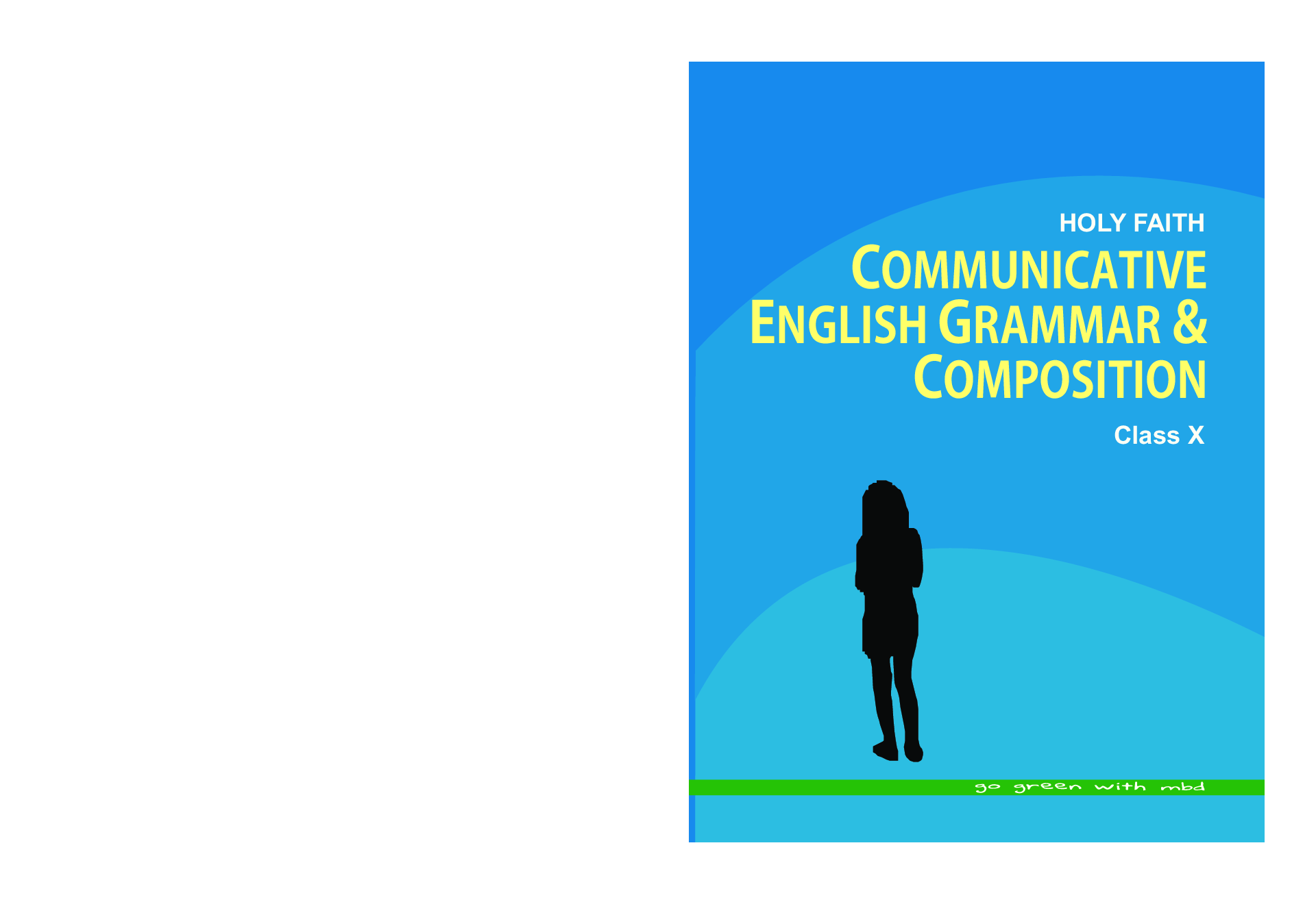 Holy Faith Communicative English Grammar & Composition For Class-X - Page 1