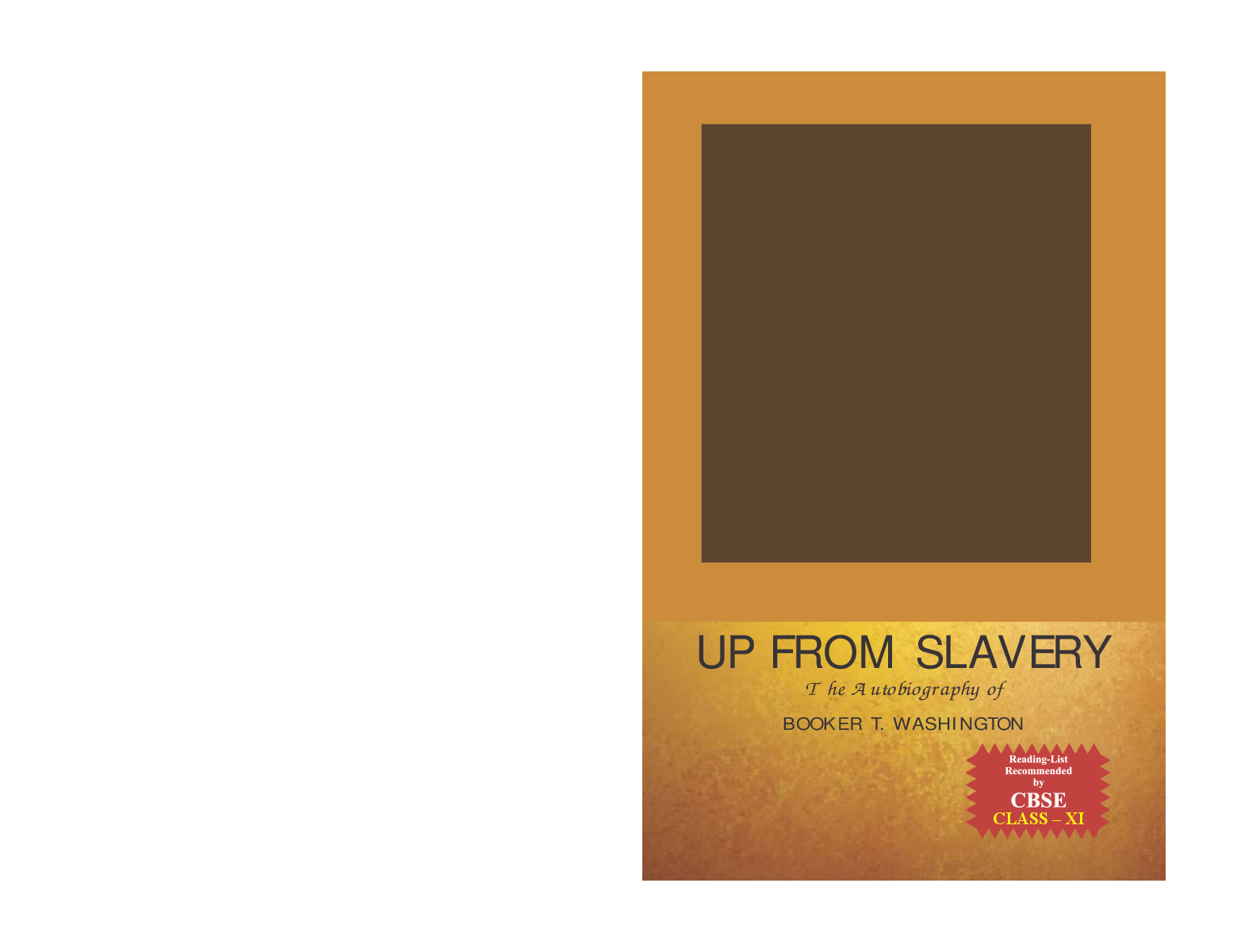 Holy Faith CBSE Up From Slavery For Class-XI - Page 1