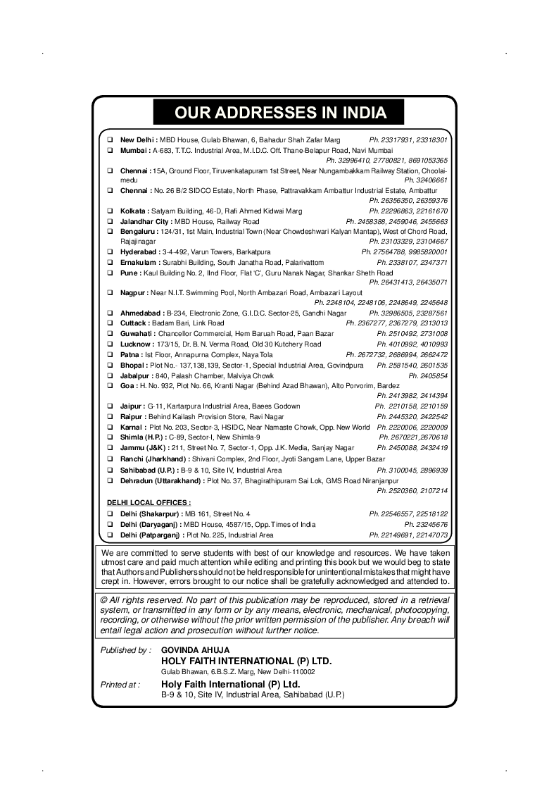 Holy Faith CBSE The Story Of My Life For Class-X - Page 4