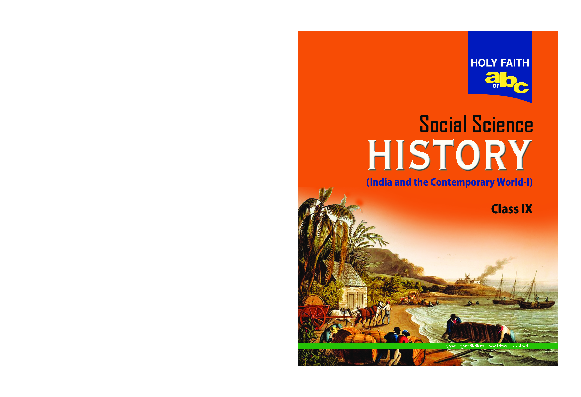 Holy Faith ABS Of Social Science History For Class-IX - Page 1