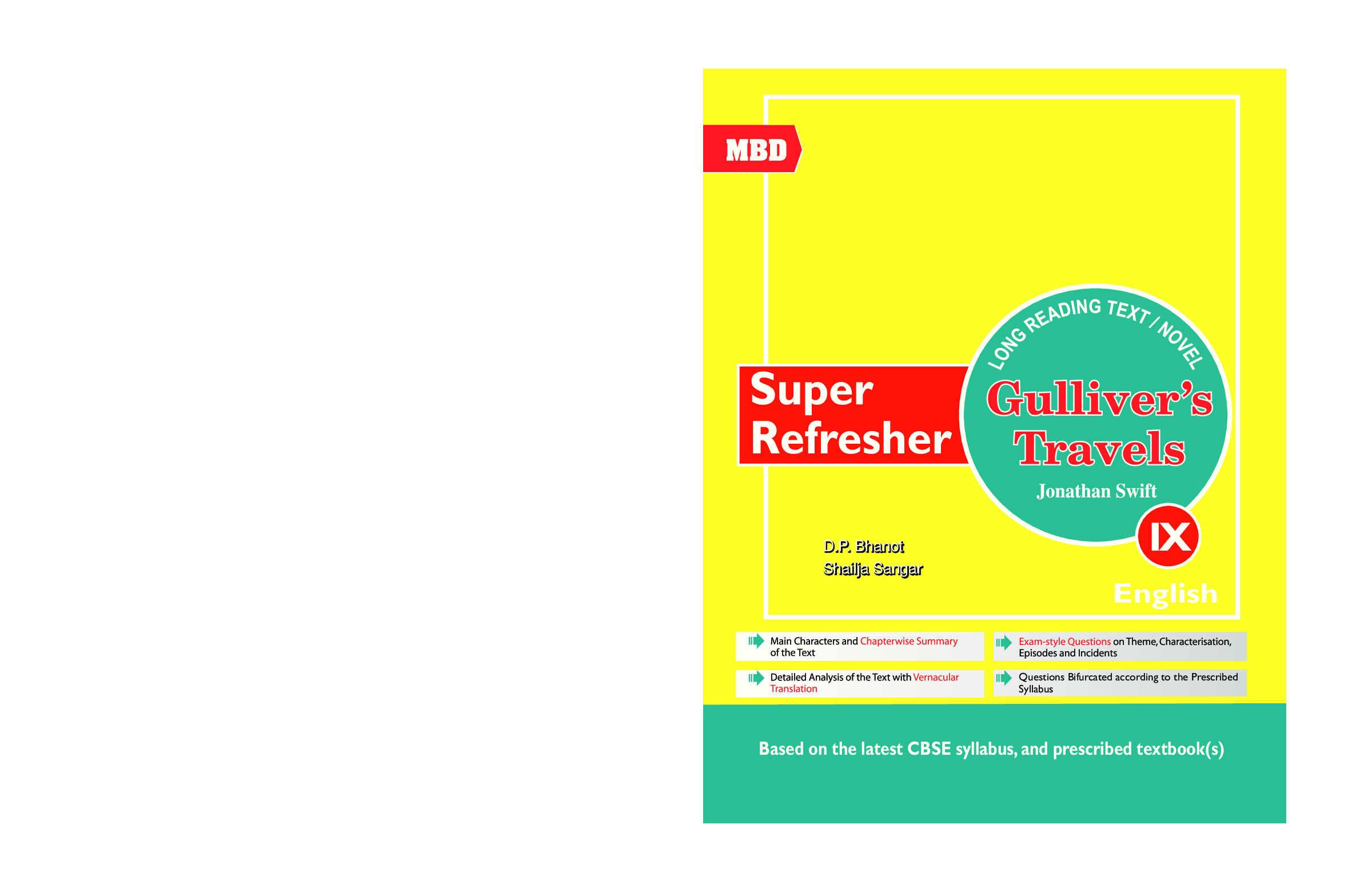 MBD Super Refresher Novel Gullivers Travels For Class-IX - Page 1