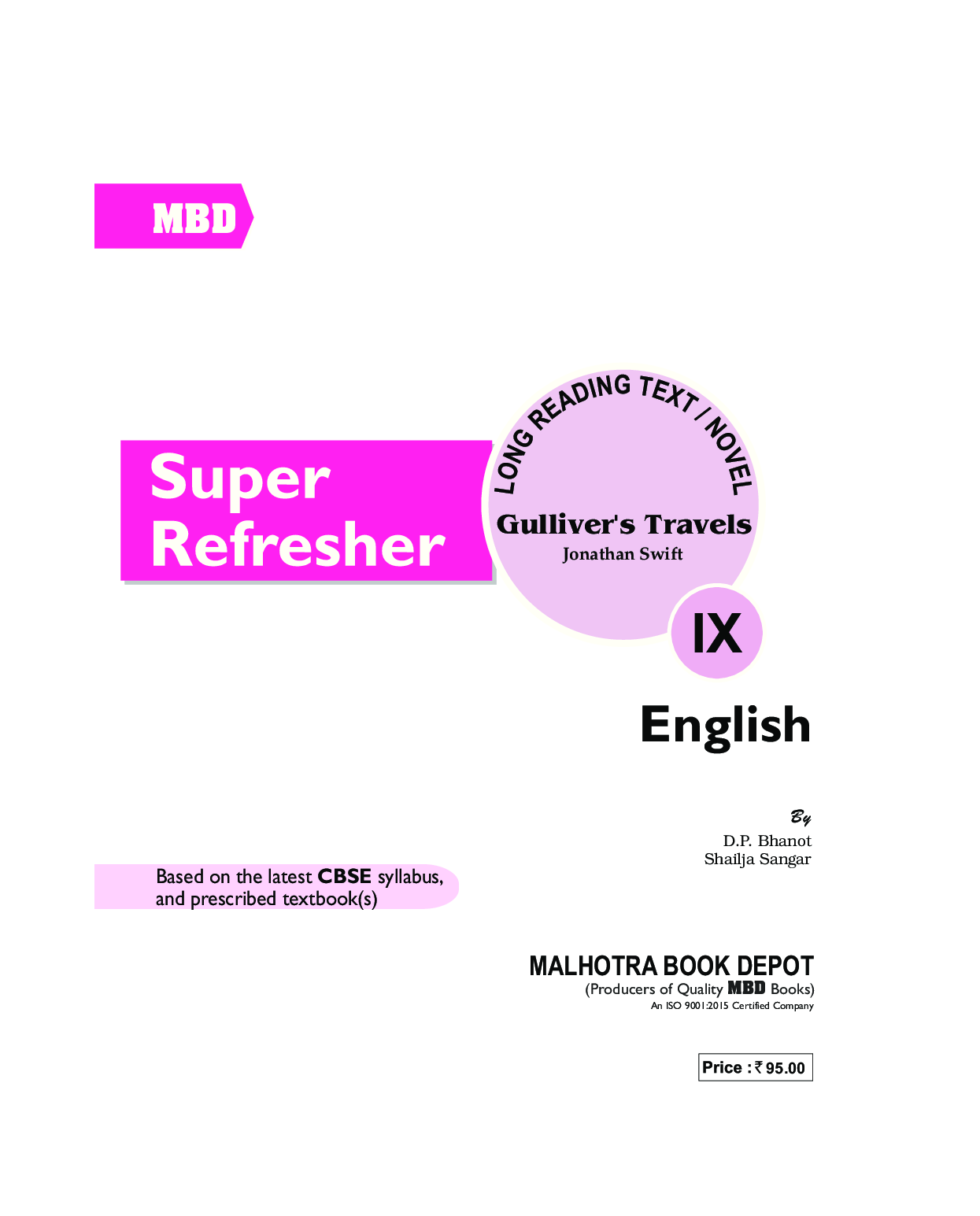 MBD Super Refresher Novel Gullivers Travels For Class-IX - Page 3