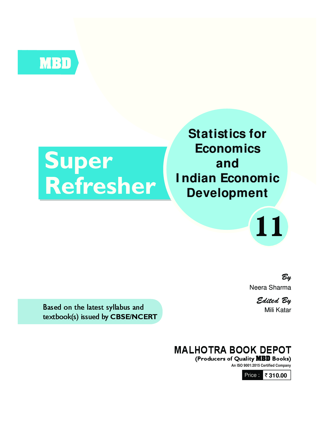 MBD Super Refresher Statistics For Economics & Indian Economics Development For Class-XI - Page 3