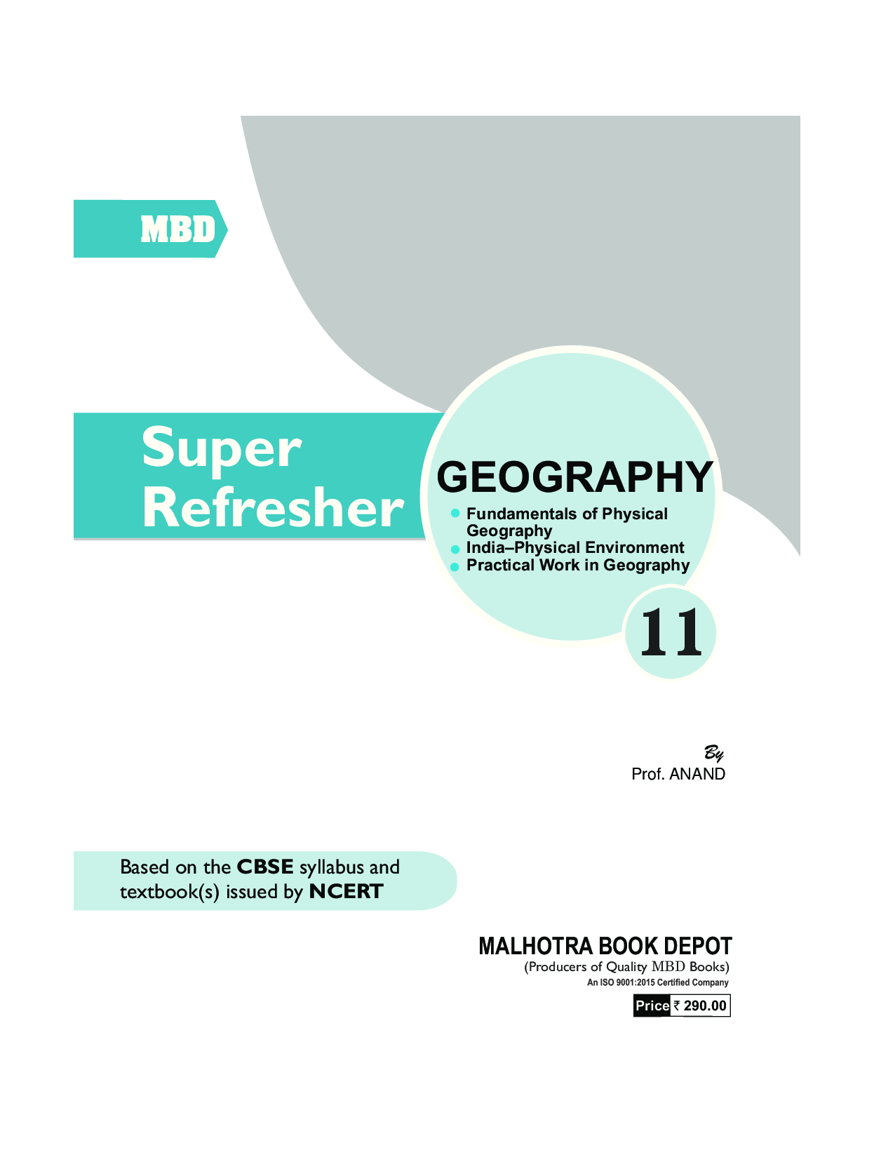 MBD Super Refresher Geography For Class-XI - Page 3