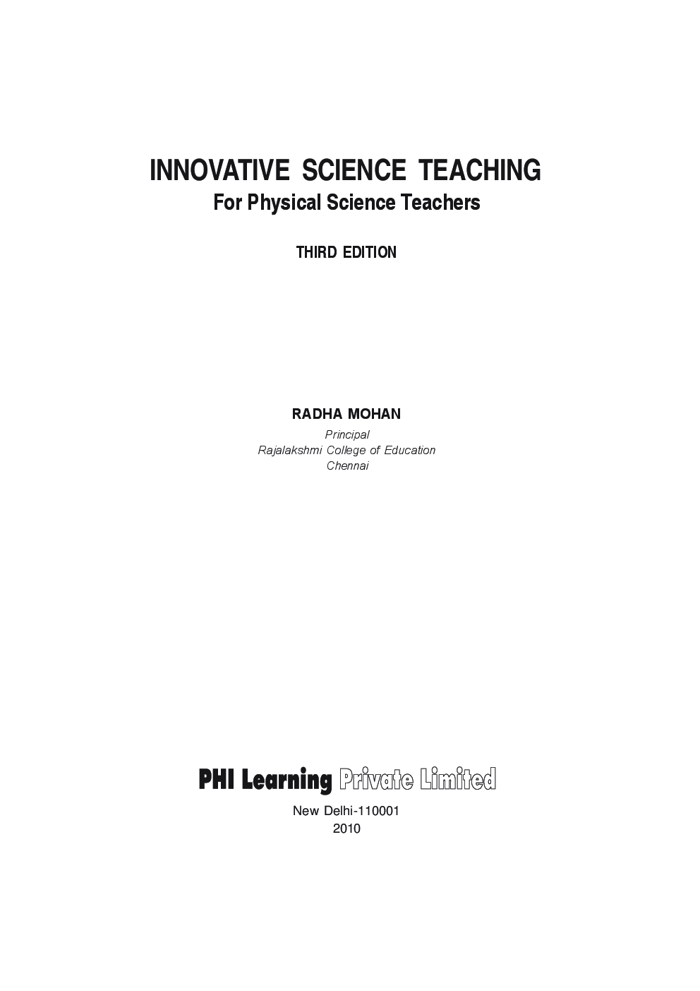 Innovative Science Teaching - For Physical Science Teachers - Page 2