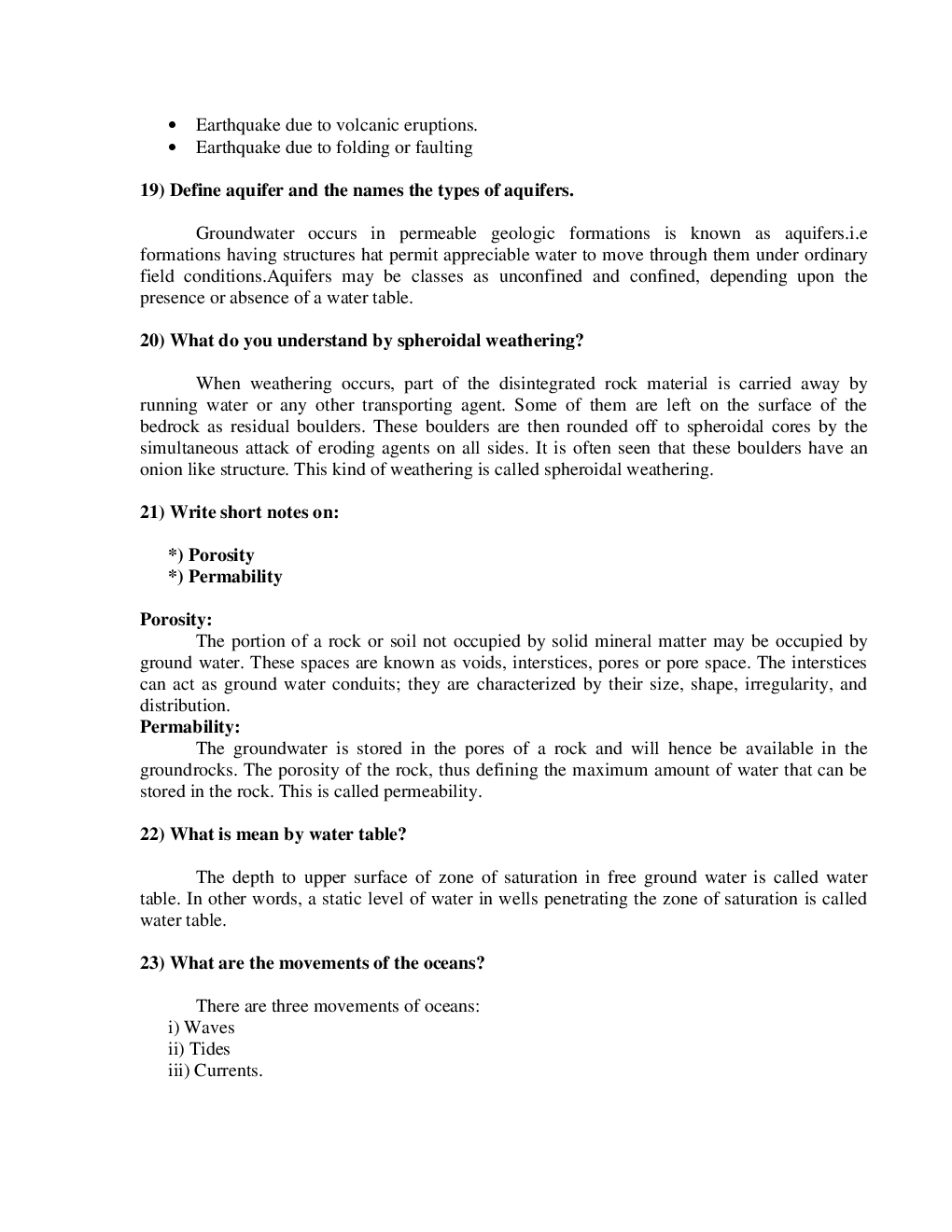 VTU eNotes On Applied Geology Question With Answer For Civil Engineering - Page 5