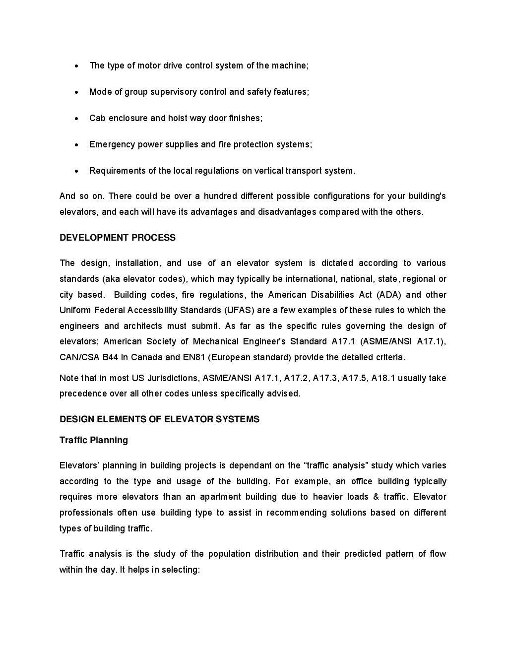 VTU eNotes On Building Elevator Systems  For Civil Engineering - Page 5