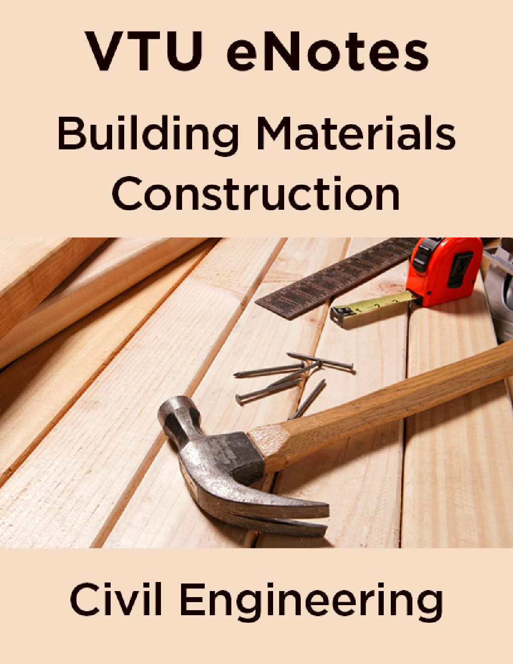 VTU eNotes On Building Materials Construction  For Civil Engineering - Page 1