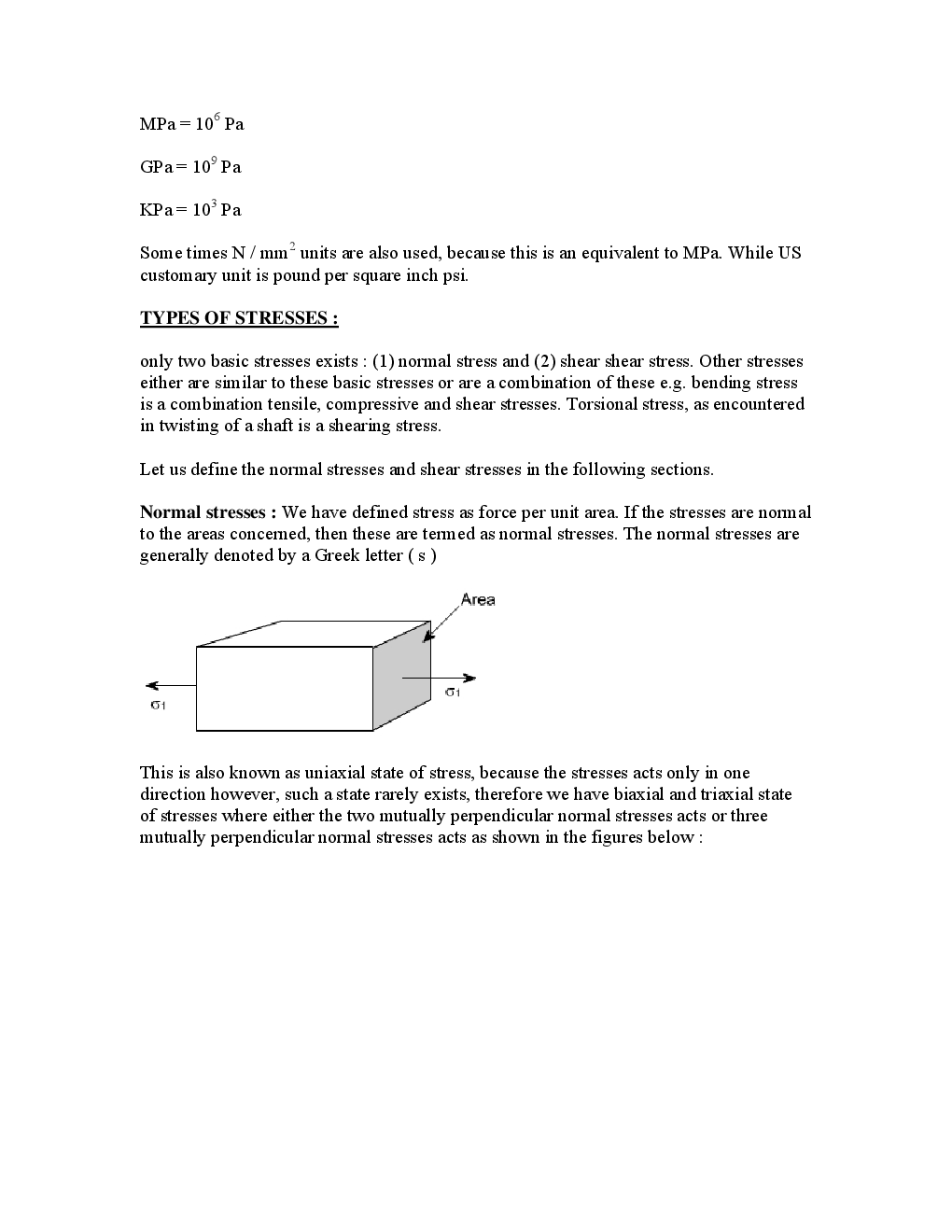 VTU eNotes On Strength Of Materials  For Civil Engineering - Page 5