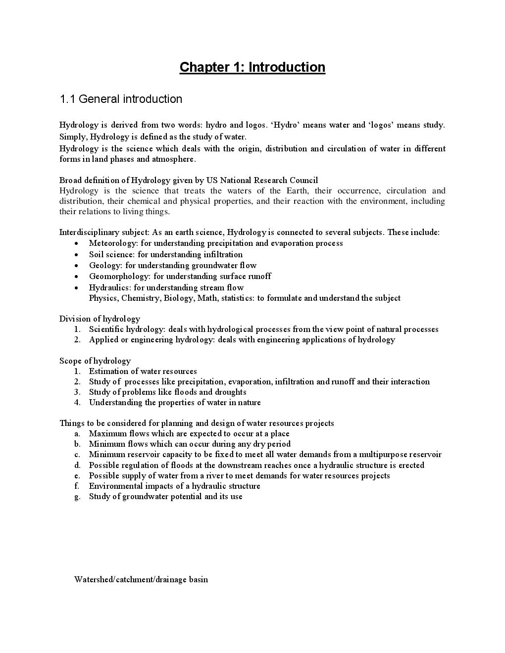 VTU eNotes On Engineering Hydrology Lecture  For Civil Engineering - Page 3