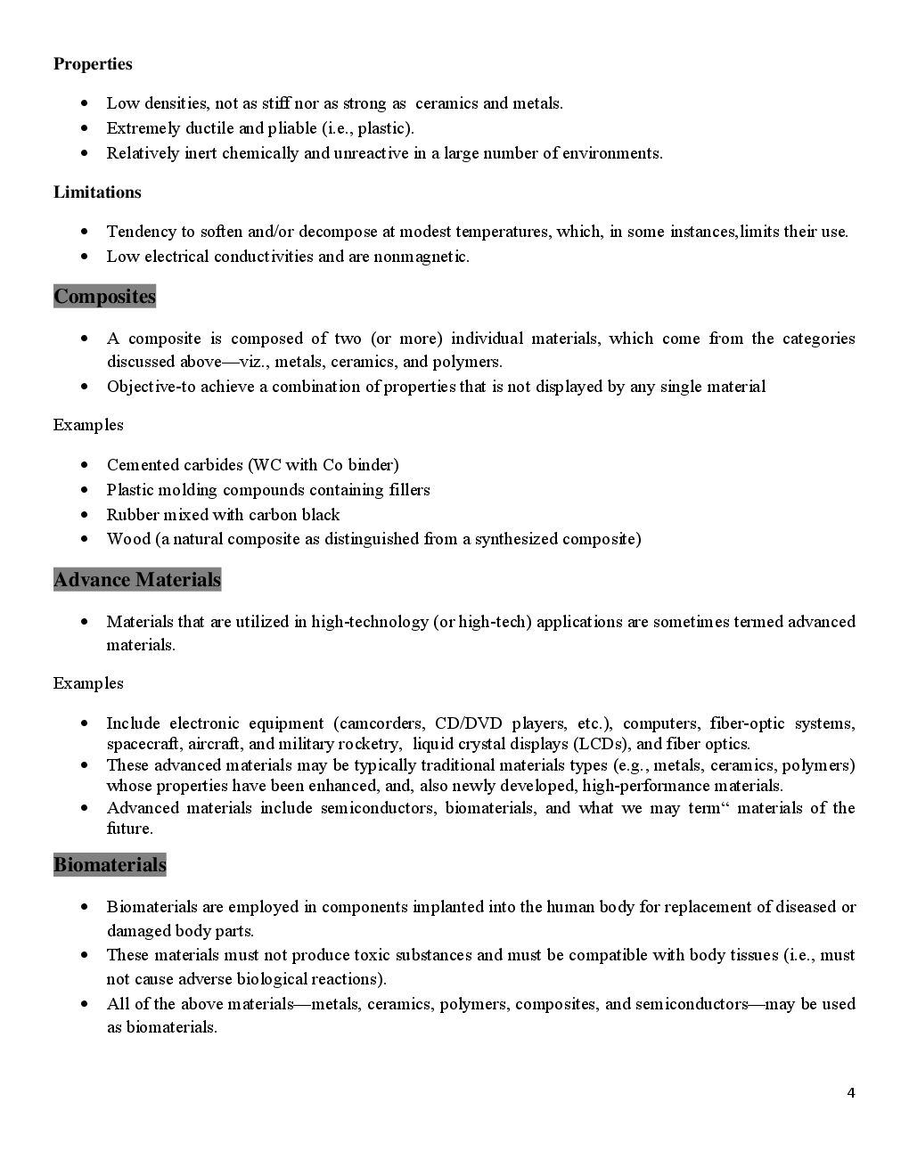 VTU eNotes On Materials Engineering & Metallurgy  For Civil Engineering - Page 4