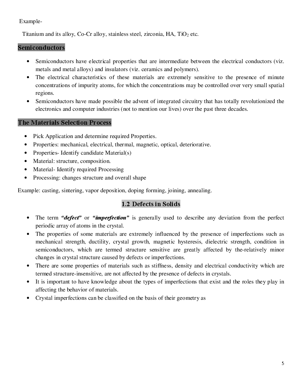 VTU eNotes On Materials Engineering & Metallurgy  For Civil Engineering - Page 5