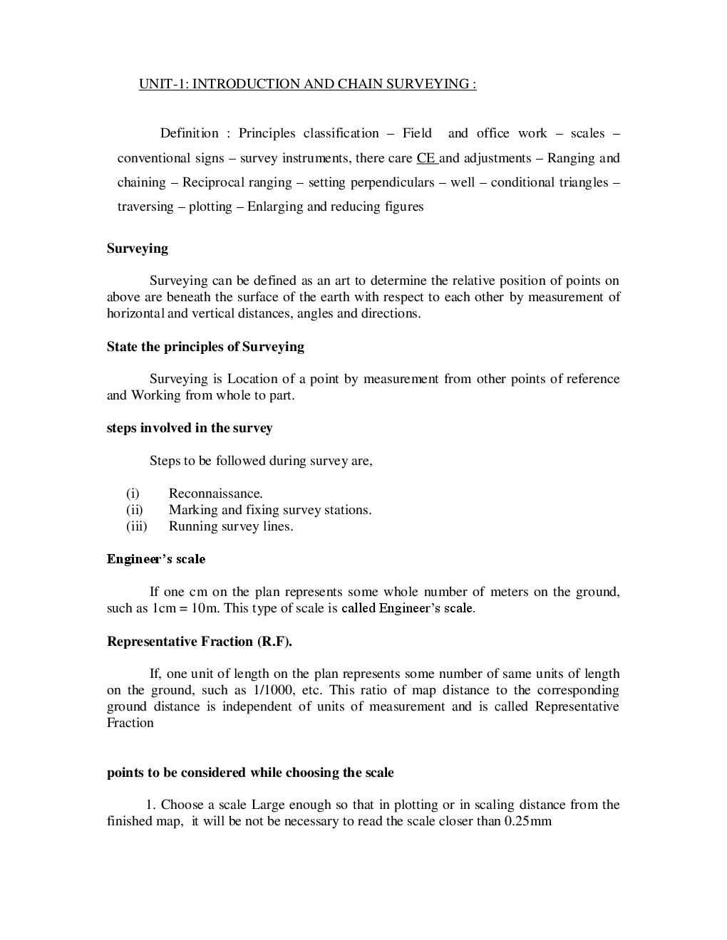 VTU eNotes On Surveying For Civil Engineering - Page 2